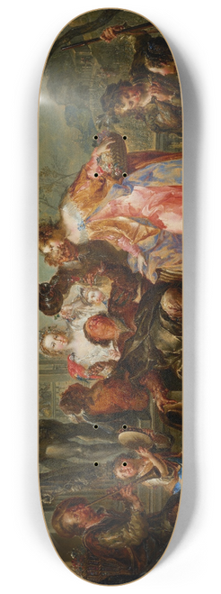 Johann Georg Platzer - The Pleasures of the Seasons; Autumn 8.25 inch art skate deck