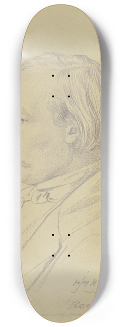 Johann Heinrich Hasselhorst - Portrait of Mr Koch 8.25 inch art skate deck