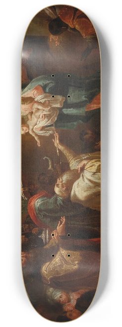 Johann Josef Karl Henrici - Adoration Of The Kings 8.25 inch art skate deck