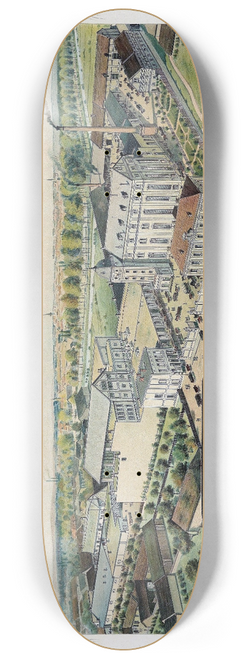 Johann Khtreiber - Brauerei Plakat 8.25 inch art skate deck