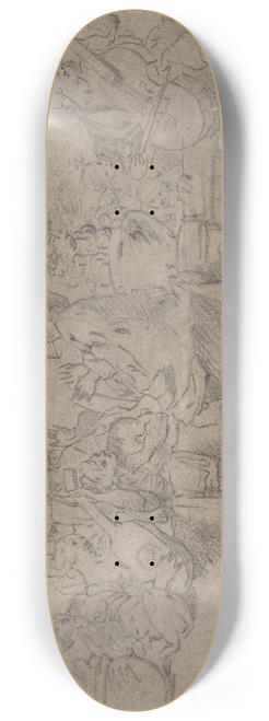 Johann Liss - The Concert 8.25 inch art skate deck
