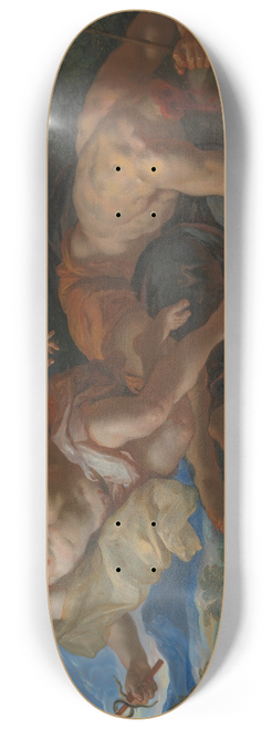 Johann Michael Rottmayr - Mercury rescues the disguised Io after beheading Argus 8.25 inch art skate deck