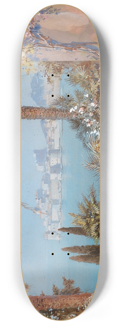 Johann Seits - Blick auf Dubrovnik 8.25 inch art skate deck
