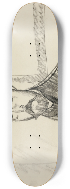 Amedeo Modigliani - Portrait of Paul Alexandre 8.25 inch art skate deck