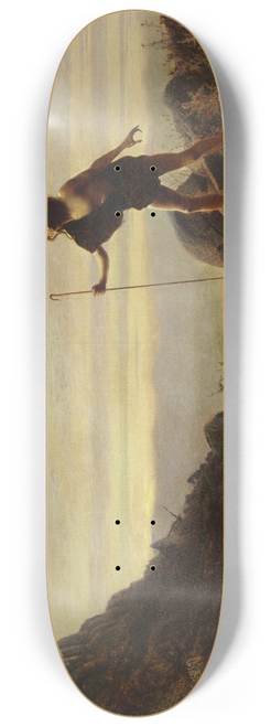John Atkinson Grimshaw - The Parable of the Lost Sheep 8.25 inch art skate deck