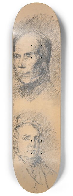 John B. Neagle - Henry Clay and Richard Mentor Johnson 8.25 inch art skate deck
