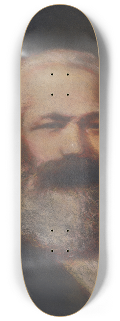 John Collier - Karl Marx 8.25 inch art skate deck