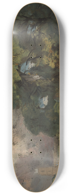 John Constable - Stoke-by-Nayland 8.25 inch art skate deck
