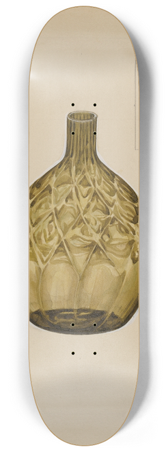 John Dana - Flask  Liquor 8.25 inch art skate deck