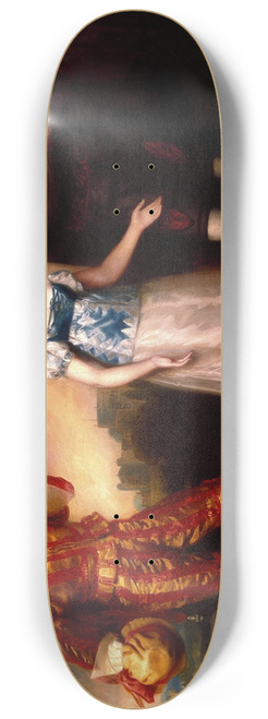 John Downman - Master Page, Anne Page, and Slender 8.25 inch art skate deck