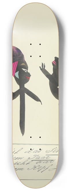 John Elsas - Hier ist das Sinnbild von dem Paar  8.25 inch art skate deck