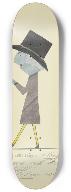 John Elsas - Ich liebe meine Sorgen sehr  8.25 inch art skate deck