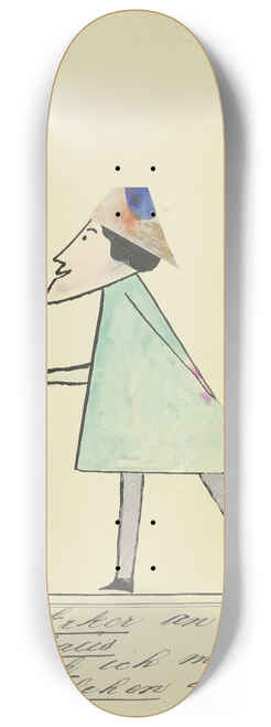 John Elsas - Vorm Erker an dem Warenhaus  8.25 inch art skate deck