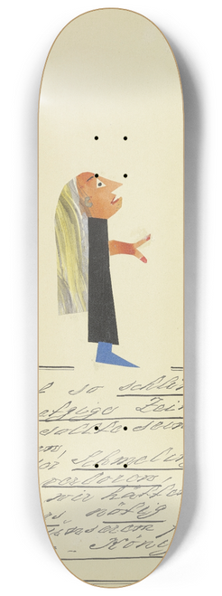 John Elsas - Wie ist so schlimm die jetzige Zeit  8.25 inch art skate deck