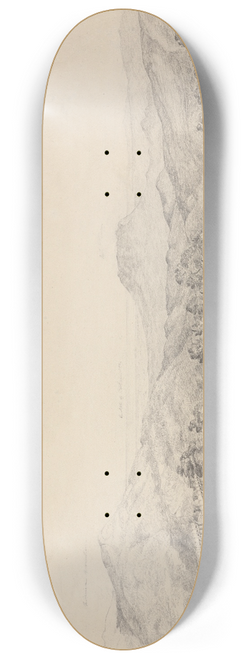 John Foster - General View of the Temple of Apollo Epicurius at Bassai, Phigalea 8.25 inch art skate deck
