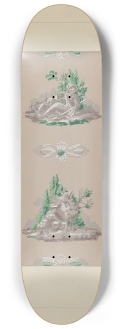 John Garay - Wall Paper 8.25 inch art skate deck