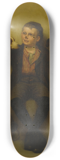 John George Brown - The Rivals 8.25 inch art skate deck