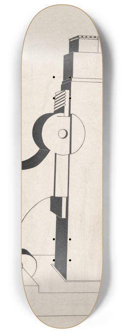 John Henry Bradley Storrs - MachineForm 8.25 inch art skate deck