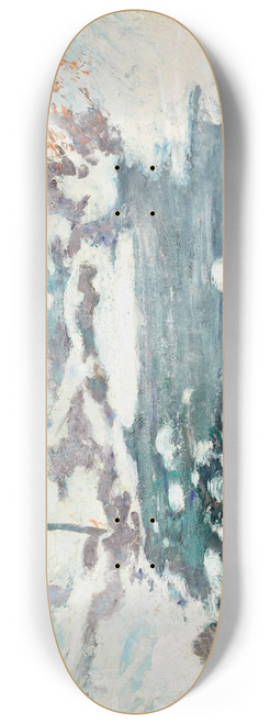 John Henry Twachtman - Icebound 8.25 inch art skate deck