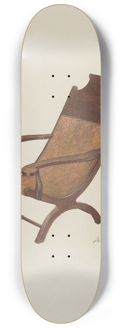 John Lang - Boot-jack Chair 8.25 inch art skate deck