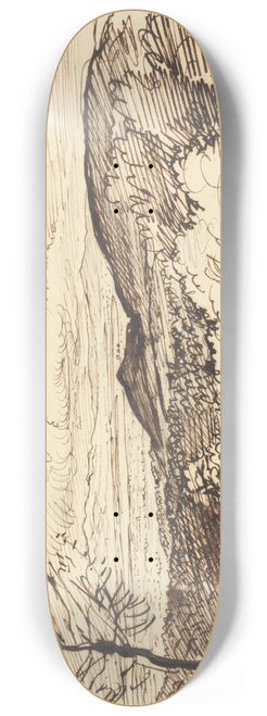 John Linnell - View from Mr. Sheppards Window, The Ridge, Gloucestershire 8.25 inch art skate deck