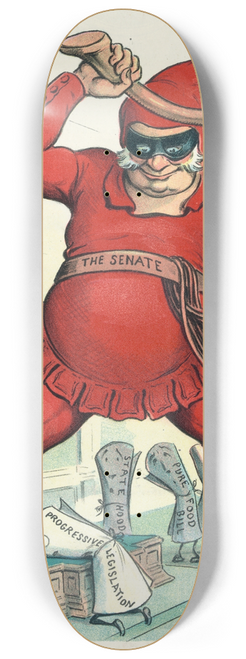 John Samuel Pughe - The headsman 8.25 inch art skate deck