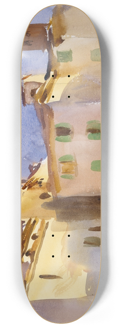 John Singer Sargent - Borgo San Lorenzo 8.25 inch art skate deck