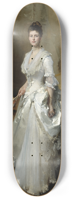 John Singer Sargent - Margaret Stuyvesant Rutherfurd White (Mrs. Henry White) 8.25 inch art skate deck