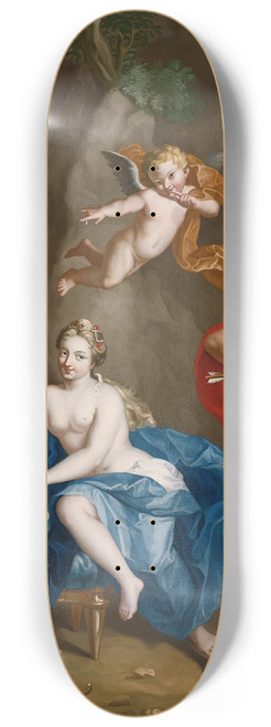 John Singleton Copley - Mars, Venus And Vulcan; The Forge Of Vulcan 8.25 inch art skate deck