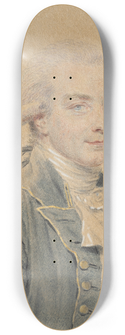John Smart - Portrait of Sir John Macpherson, 1st Baronet, Governor-General of India 8.25 inch art skate deck