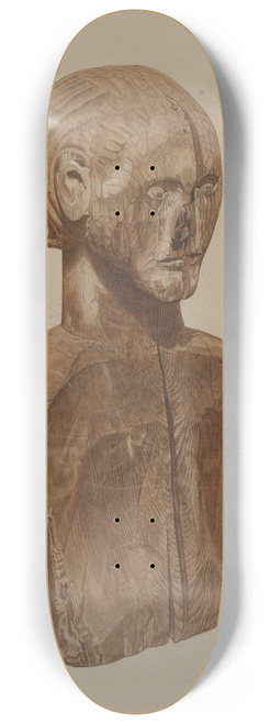 John Sullivan - Primitive Bust 8.25 inch art skate deck
