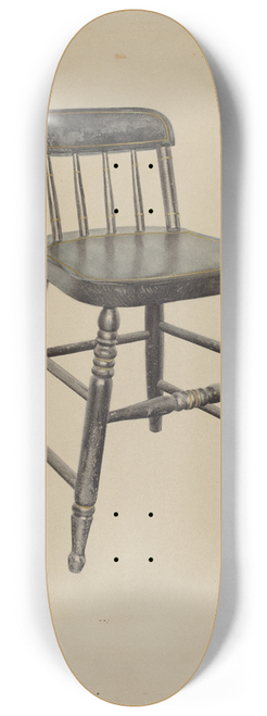 John W. Kelleher - Shaker Dining Chair 8.25 inch art skate deck
