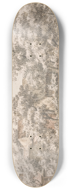 Jonathan Skelton - An Orchard by a Stream 8.25 inch art skate deck