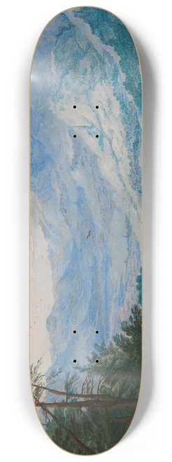 Joos de Momper - Rocky Landscape 8.25 inch art skate deck