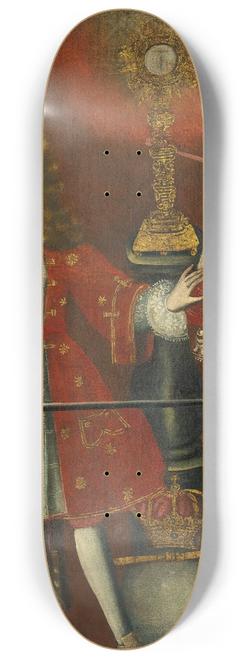 Andean School - Defensa Del Santisimo Sacramento 8.25 inch art skate deck