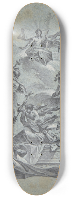 Josef Christ - Saint Michael 8.25 inch art skate deck