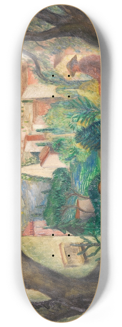 Josef Eberz - Sommertag in der Campagna 8.25 inch art skate deck