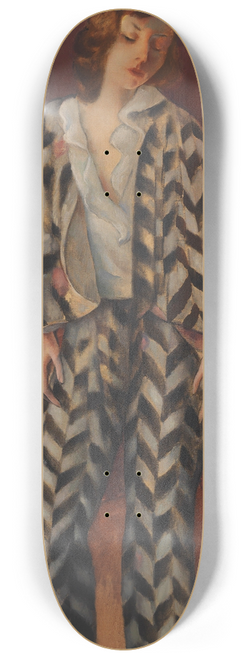 Josef Eberz - Tnzerin (Beatrice Mariagraete) 8.25 inch art skate deck