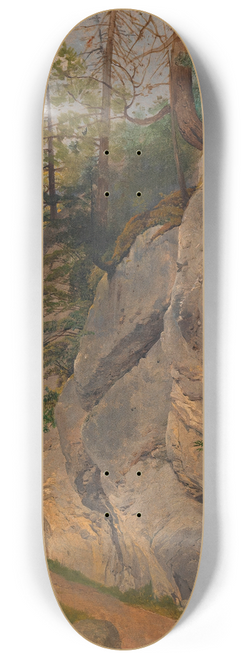 Joseph Holzer - Weg am Felshang 8.25 inch art skate deck