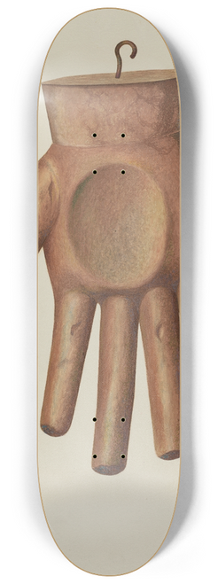 Joseph L. Boyd - Glove Shop Sign 8.25 inch art skate deck
