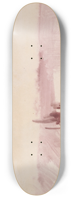 Joseph Mallord William Turner - The Channel Sketchbook 16 8.25 inch art skate deck