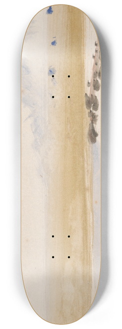 Joseph Mallord William Turner - The Channel Sketchbook 6 8.25 inch art skate deck