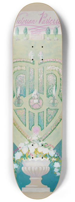 Joseph Stonefield - Parterre and Fountains of Blind Institution 8.25 inch art skate deck