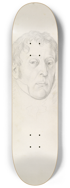 Joseph von Fhrich - Ottavio Lancellotti, Principe di Lauro 8.25 inch art skate deck