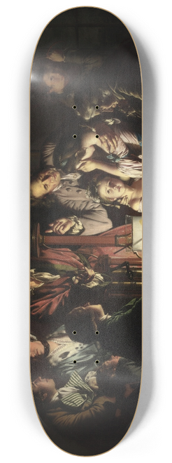Joseph Wright of Derby - An Experiment on a Bird in an Air Pump 8.25 inch art skate deck