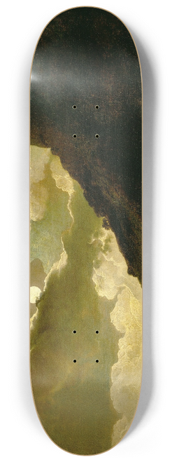 Joseph Wright of Derby - Matlock Tor By Moonlight 8.25 inch art skate deck