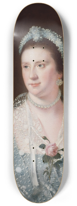 Joseph Wright of Derby - Portrait Of The Hon Mrs Boyle 8.25 inch art skate deck