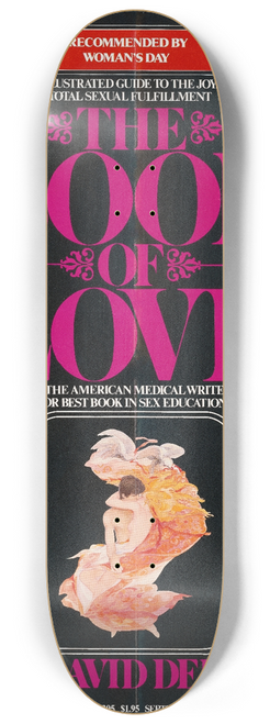 Jove - The book of love 8.25 inch art skate deck