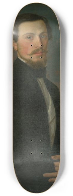 Jozef Boetech Klemens - Portrait Of Young Man 8.25 inch art skate deck