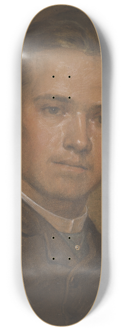 Jozef Hanula - Portrait of Sculptor Janek 8.25 inch art skate deck